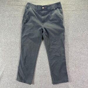 Coleman‎ Carpenter Pants Men's 32x30 Gray Utility Work Outdoor Hiking Canvas